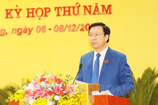 Khai mạc Kỳ họp thứ 5 HĐND tỉnh khóa XVII